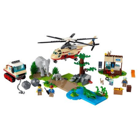 LEGO City Конструктор "Операция по спасению зверей"