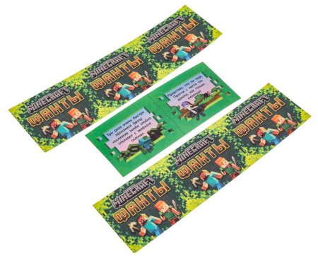 Умные игры Игра-ходилка настольная «По мотивам Minecraft»