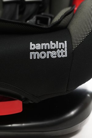 Bambini Moretti Детское автомобильное кресло BS-02 Isofix, 9-25 кг, цвет / карбон - черный