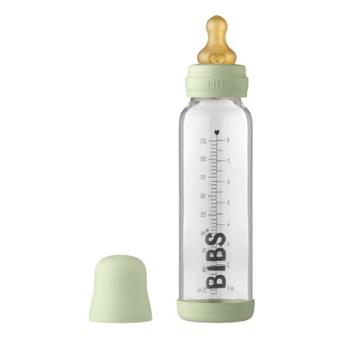 BIBS Бутылочка для кормления Baby Bottle Complete Set - Sage 225 ml