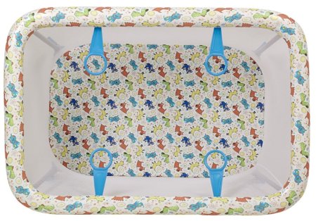 Polini kids Манеж Classic Собачки / цвет бирюзовый