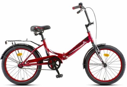 MaxxPro Велосипед Compact 20 / цвет черно-красный