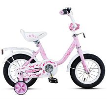 MaxxPro Детский велосипед Sofia M12-2, 95-101 см / цвет розово-белый					