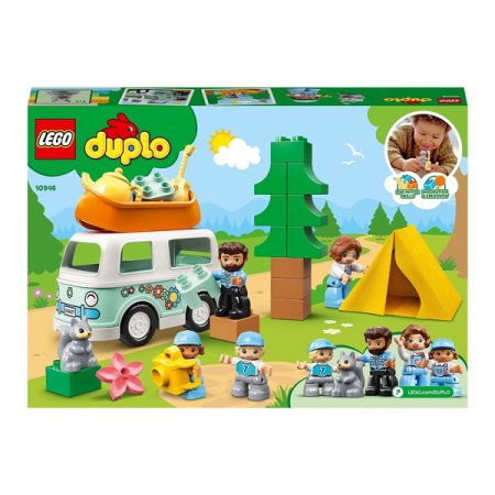 LEGO DUPLO Конструктор "Семейное приключение на микроавтобусе"