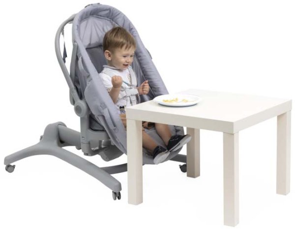 Chicco Кроватка-стульчик Baby Hug Pro 5 в 1 / цвет white cream (белый)