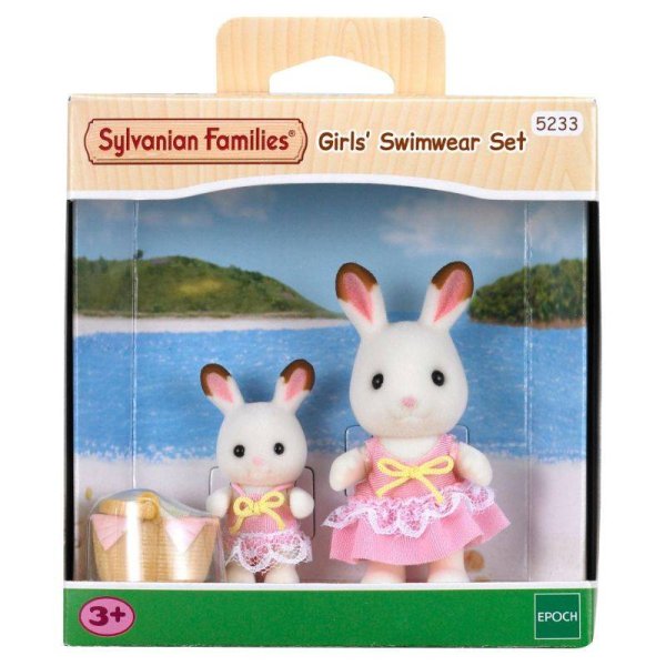 Sylvanian Families Набор "Кролики в купальных костюмах"
