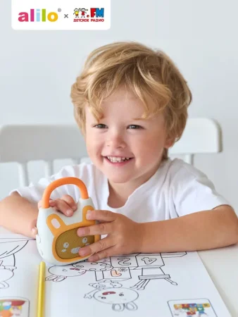 Alilo Bluetooth-колонка Детского радио K1/ цвет: оранжевый