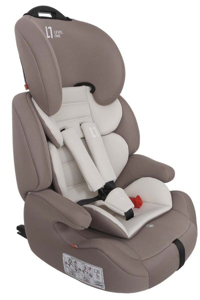 Еду-Еду Автокресло KS 575 Isofix (9-36 кг), серия Level One / цвет beige (бежевый)