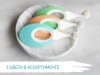 Roxi Kids Зубная щетка для детей Seahorse ультрамягкая, 10.000 щетинок, 2 штуки / цвет мятный, зеленый