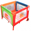 детские Детский манеж квадратный Urban Baby: CUBE: Animals / 1 уровень / оранжевый