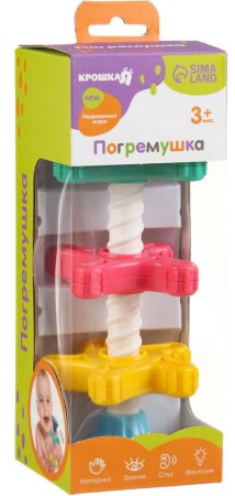 Крошка Я Развивающая пирамидка «Закрути меня»