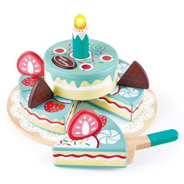 Hape Игровой набор "Счастливого дня рождения", 15 предметов