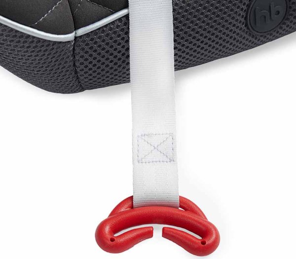 Happy Baby Бустер Rider (15-36 кг) / цвет warm grey (светло-серый)