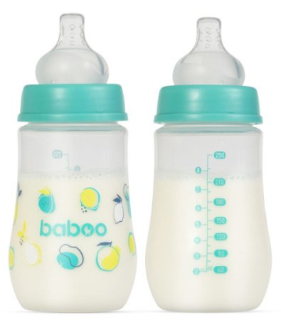 Baboo Бутылочка антиколиковая Lagoon Fiesta, 250 мл