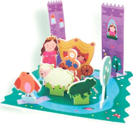 Barney&Buddy BB013 Стикеры для ванны "Замок принцессы"  – внешний вид и детали