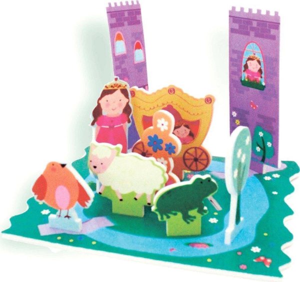 Фото товара Barney&Buddy BB013 Стикеры для ванны "Замок принцессы" 