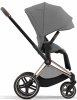 Cybex Набор чехлов прогулочного блока Seat Pack Priam IV / цвет Pearl Grey (серый)