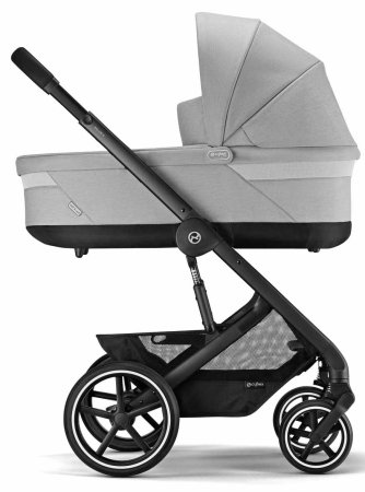Cybex Коляска 3 в 1 Balios S Lux BLK / цвет Lava Grey (серый)