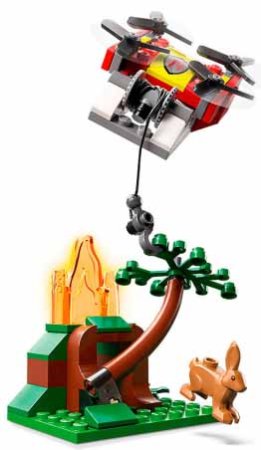 Lego City Конструктор "Машина пожарного расчета"