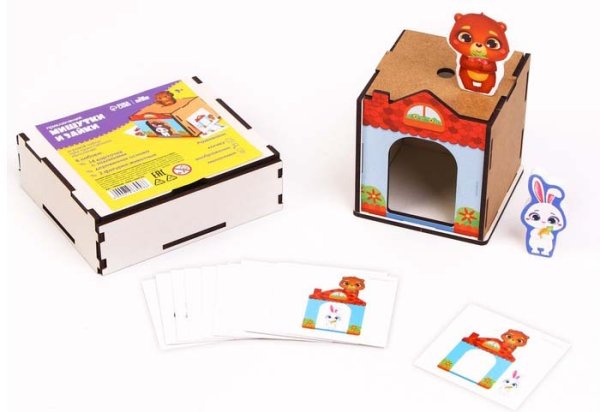 Лесная мастерская Игра "Приключения зайки и котика"