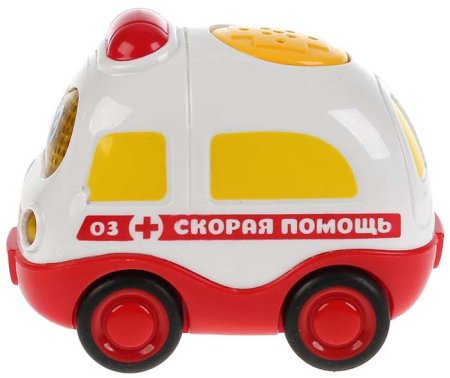 Умка Развивающая игрушка «Машинка скорой помощи»