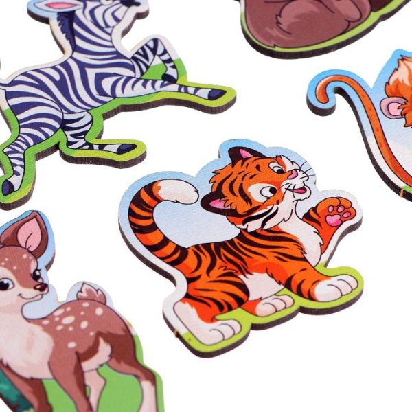 Лесная мастерская Развивающая игра "Первые загадки"