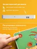 BertToys Интерактивная развивающая игрушка для детей ПазлТач "Животные фермы" говорящий пазл