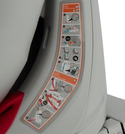 КАПЕЛЛА Автокресло ISOFIX, 0-18 кг / цвет beige, бежевый/черный