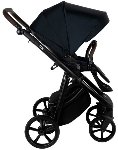 Roan Коляска 2 в 1 Esso 2025 / цвет Caviar (черный)