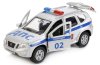 Технопарк Машина металлическая инерционная Nissan Terrano Полиция