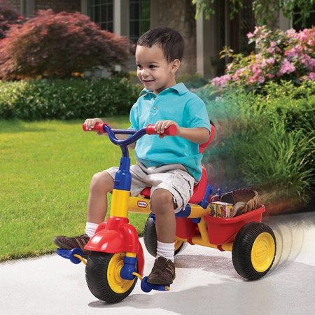 Little Tikes Велосипед детский трехколесный 3 в 1/цвет красно-синий