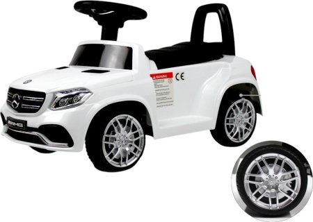 HL600 Детский толокар Mercedes-AMG GLS 63  (Белый)