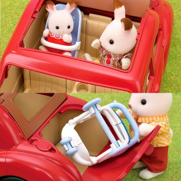 Sylvanian Families Игровой набор "Семейный автомобиль Красный"
