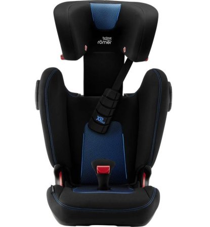 Britax Roemer Детское автокресло KIDFIX III S / Cool Flow - Blue Special Highline / черный с синим / группа II/III