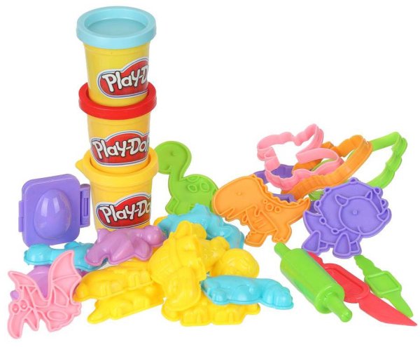 MultiArt Набор с тестом для лепки «Play Doh. Динозавры»