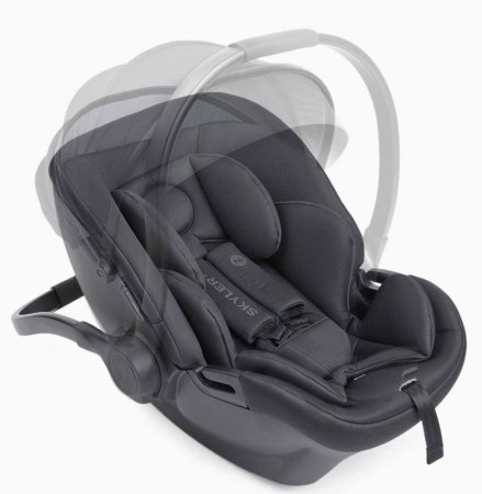 Happy Baby Автокресло Skyler Pro (0-13 кг) / цвет dark grey (темно-серый)