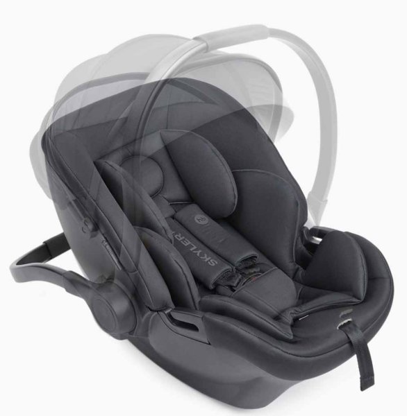 Happy Baby Автокресло Skyler Pro (0-13 кг) / цвет dark grey (темно-серый)