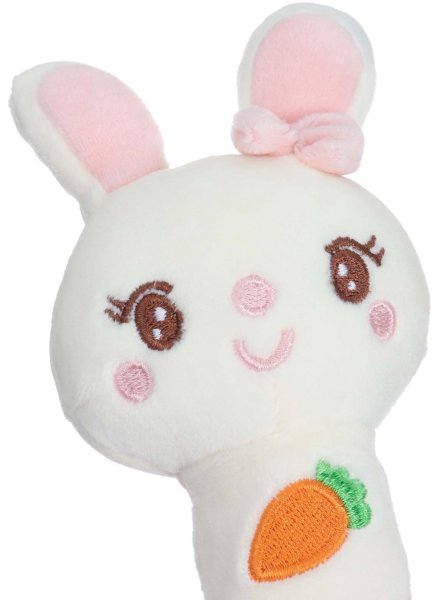 Крошка Я Пищалка-погремушка «Милая зайка»