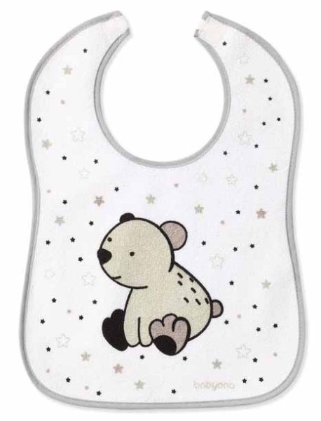 BabyOno Нагрудник "Я умею" на липучке