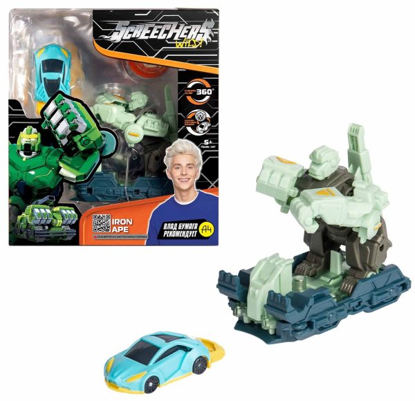 Screechers Wild Игровой набор Айрон Эйп L2