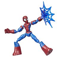 MARVEL Игровая фигурка Spider-Man Bend and Flex Человек-паук, 15 см					
