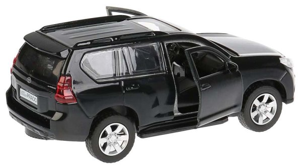 Технопарк Металлическая модель Toyota Prado / цвет черный