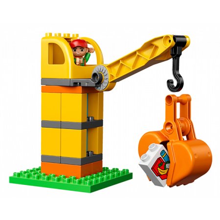 Lego конструктор Дупло Большая стройплощадка