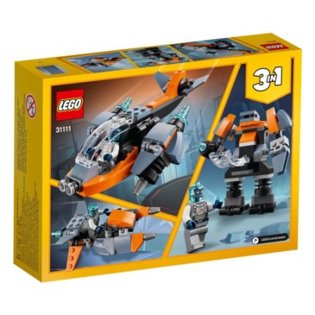 LEGO Конструктор Creator "Кибердрон" 113 деталей
