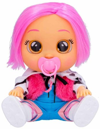 Cry Babies Интерактивная плачущая кукла Дотти Dressy