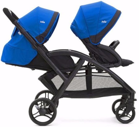 Joie Коляска для двойни Evalite Duo / цвет Shale (черный)