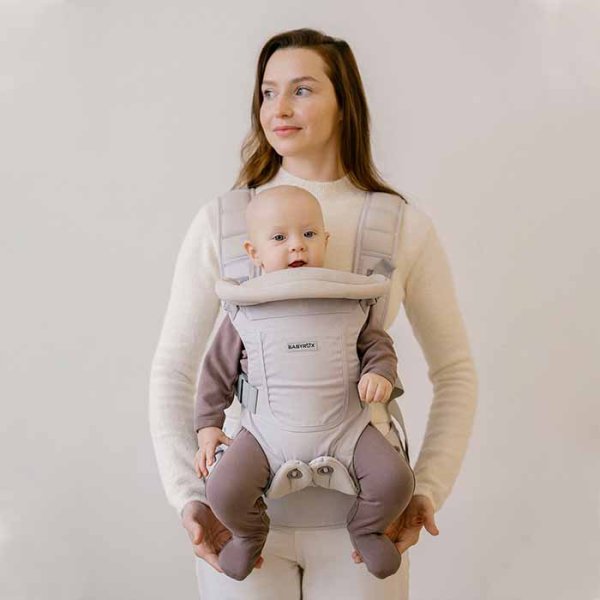 BabyRox Рюкзак-переноска Comfort Cotton / цвет серый