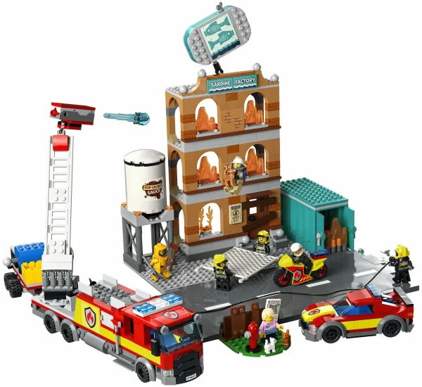Конструктор LEGO CITY  "Пожарная команда"