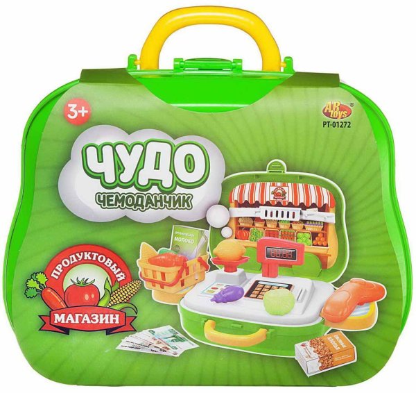 ABtoys Набор «Продуктовый магазин» из серии «Чудо-чемоданчик»