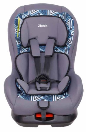 Zlatek Автокресло Galleon lux мозаик (0-18 кг) / цвет серый + принт